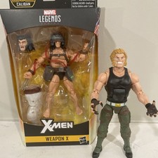 Marvel Legends Caliban Wave Wolverine Weapon X And Sabertooth