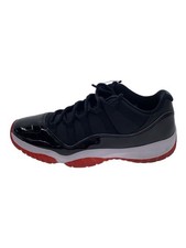 NIKE US10.5 ◆Low cut sneakers/ /BLK/Enamel/FV5104-006/AIR JORDAN LOW BRED P