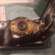 Antique Eastman Kodak No. 2 Folding Cartridge Premo Bellows Camera - Display