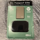 Western Digital My Passport Elite USB 2.0 500GB External Hard Drive - Gray New