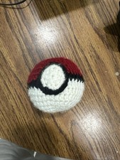 6" Crochet Handmade Poke Ball Pokemon Plush