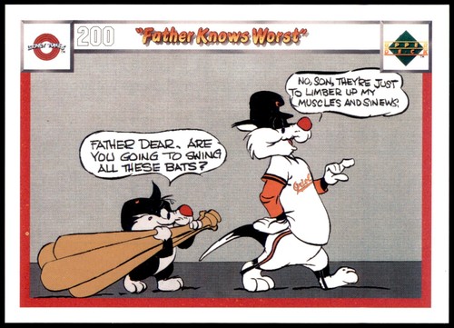 Looney Tunes Father Knows Worst 1990 Upper Deck #200 #215 Set - Picture 1 of 2