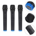  3 Pcs Fake Microphone Props Child Toddler Handheld Party Microphones for Kids