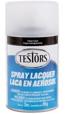 Testors Spray Lacquer 3oz Clear Gloss Glosscote 1261t - 075611126104