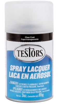 Testors Spray Lacquer 3oz Clear Gloss Glosscote 1261T -  075611126104