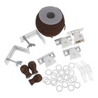  1 Set Rollo-Teile-Zubehör – Kordelzug für Rollos, Holz-Rollo-Zugschnur,