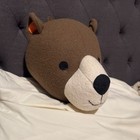 Pillowfort Bear Head Plush, which is a 3D wall mount decor