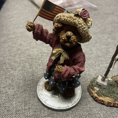Figura De Colección Boyds Bears Sammy Bearmerican Bearsevelt Pledge God Bless America - Imagen 3 de 6