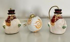 Porcelain Christmas Tree Mantle Hanging Decorations 2 Snowman And 1 Bauble