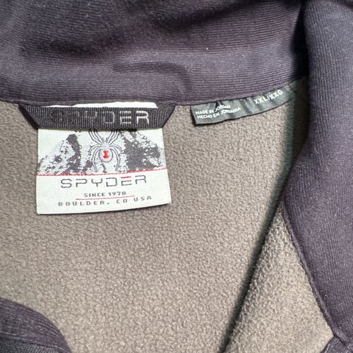 Spyder Outbound 1/4 Zip Pullover Midweight Core Sweater Olive  Men's Size XXL - Picture 6 of 10