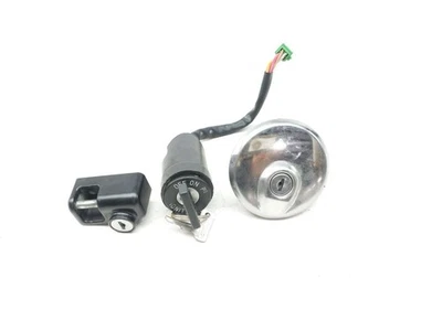 00-24 Suzuki DRZ400SM DRZ 400 Lock Set Ignition Switch Cap And Key - Image 1 of 4
