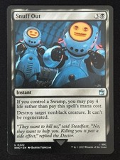 1x MTG Snuff Out - Universes Beyond: Doctor Who (WHO) #222 - Magic the Gathering