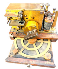 Telegraph -Telegraf -Telegraf- Morsegerät -Telegraph Schublade "Siemens & Halske"