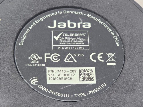 Altavoz portátil Jabra Speak 410 negro último firmware - Imagen 7 de 8