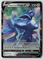 Origin Forme Dialga V - 113/189 - SWSH10: Astral Radiance Holofoil- PTCG