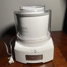 Cuisinart 1.5QT Frozen Dessert Maker Yogurt Ice Cream Sorbet ICE-21 - WORKS