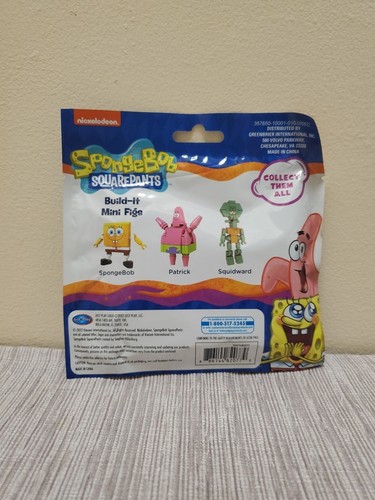 Nickelodeon SpongeBob Squarepants Patrick Starfish Build-it Mini Figure New - Picture 2 of 2