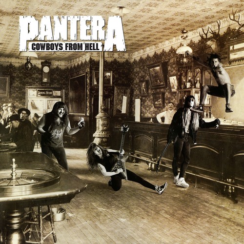 Pantera - Cowboys From Hell(Brick & Mortar Exclusive) (1 LP) (Marbled Brown Vin - Picture 1 of 1