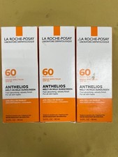 3 New La Roche-Posay Anthelios Melt-In Milk Sunscreen - 3oz Each Box Exp. 01/27