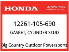 Honda OEM Part 12261-105-690 GASKET, CYLINDER STUD