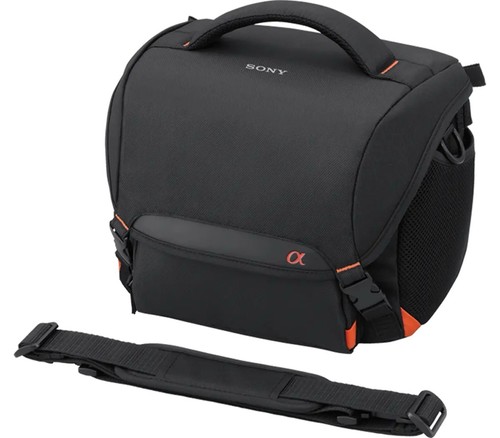 Sony LCS-SC8 Padded Camera System Case Schultertasche Soft Carrying Case Schwarz