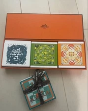 HERMES PARFUMS PERFUME SOAP 3 bars+1 3.5 oz  HERMES PARIS New In Box