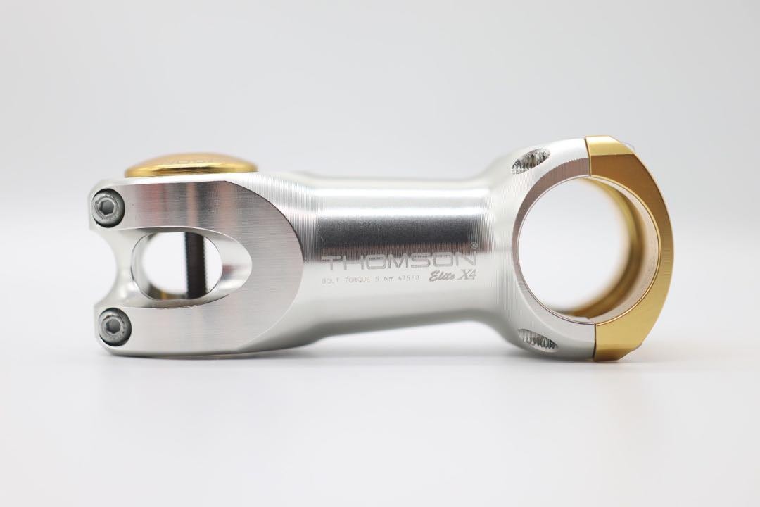 THOMSONelite x4 stem 31.8mm/0°/90/silver Elite 31.8mm X4 Bike Stems | Thomson Bikes