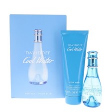 Image of Davidoff Cool Water 30ml Eau de Toilette, 75ml Body Lotion Gift Set for Women