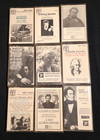 (9 Cassette Tapes) Various Classical Music Artists Musical Heritage Society Lot