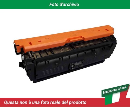 0461C002 Canon Satera LBP712Ci Cartuccia del Toner Nero - Photo 2/4