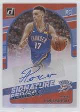 2020-21 Panini Donruss Signature Series Aleksej Pokusevski #SG-APK Auto 02s7