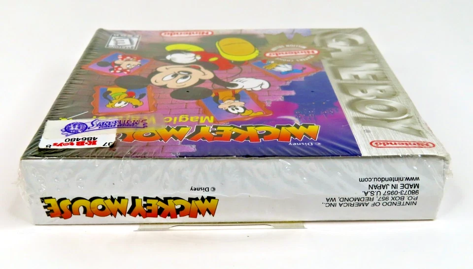 Nintendo Game Boy Disney Mickey Mouse Magic Wands New Sealed Game H-Seam - Image 3 of 4