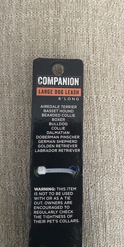 Large Blue Dog Leash 6ft - 第 2/2 張圖片