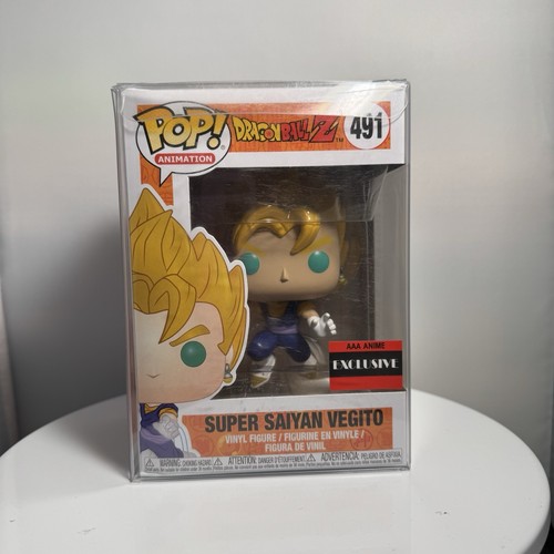 Super Saiyan Vegito Funko Pop AAA Anime Exclusive DBZ #491 mit Protektor