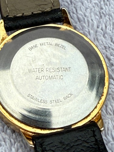 Vintage 1977 Timex Viscount Series Automatic Mechanic Herrenuhr 35mm läuft - Bild 5 von 14