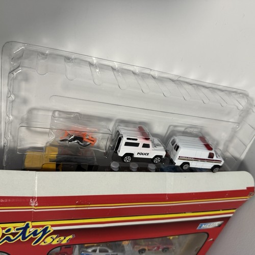 VTG Majorette City Set Metal Diecast 100+ Piece Set Incomplete 90s NEW READ - Picture 8 of 12