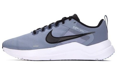 Nike Downshifter 12 hellgrau-blau schwarz Herren Sneaker Schuhe Gr. UK 7,5