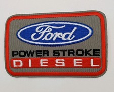 Ford Power Stroke Diesel Embroidered , Iron On Patch TPS0024