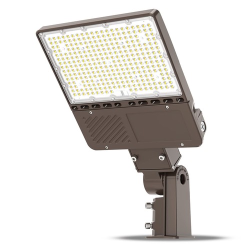 150W LED Shoebox Parking Lot Light Commercial Outdoor Lighting with Photocell - Picture 4 of 16