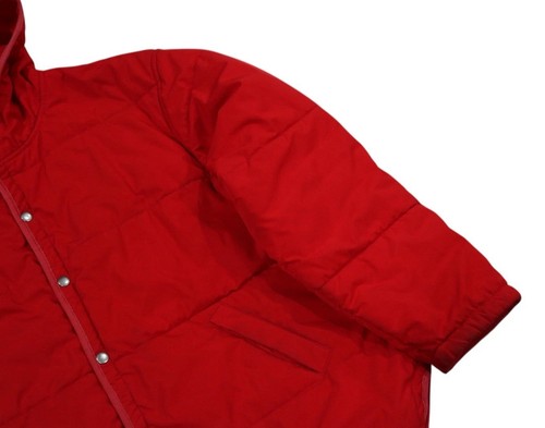 VINTAGE 80s POLO RALPH LAUREN MENS SMALL RED MOUNTAIN HOODED PARKA JACKET SHELL - Picture 4 of 21