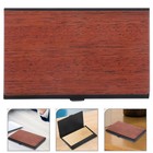 Delicate Cards Storage Box Business Card Holder Box Desktop Box for Business