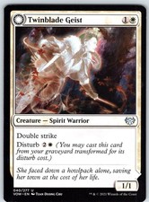 Twinblade Geist U Innistrad: Crimson Vow Normal 40 LP
