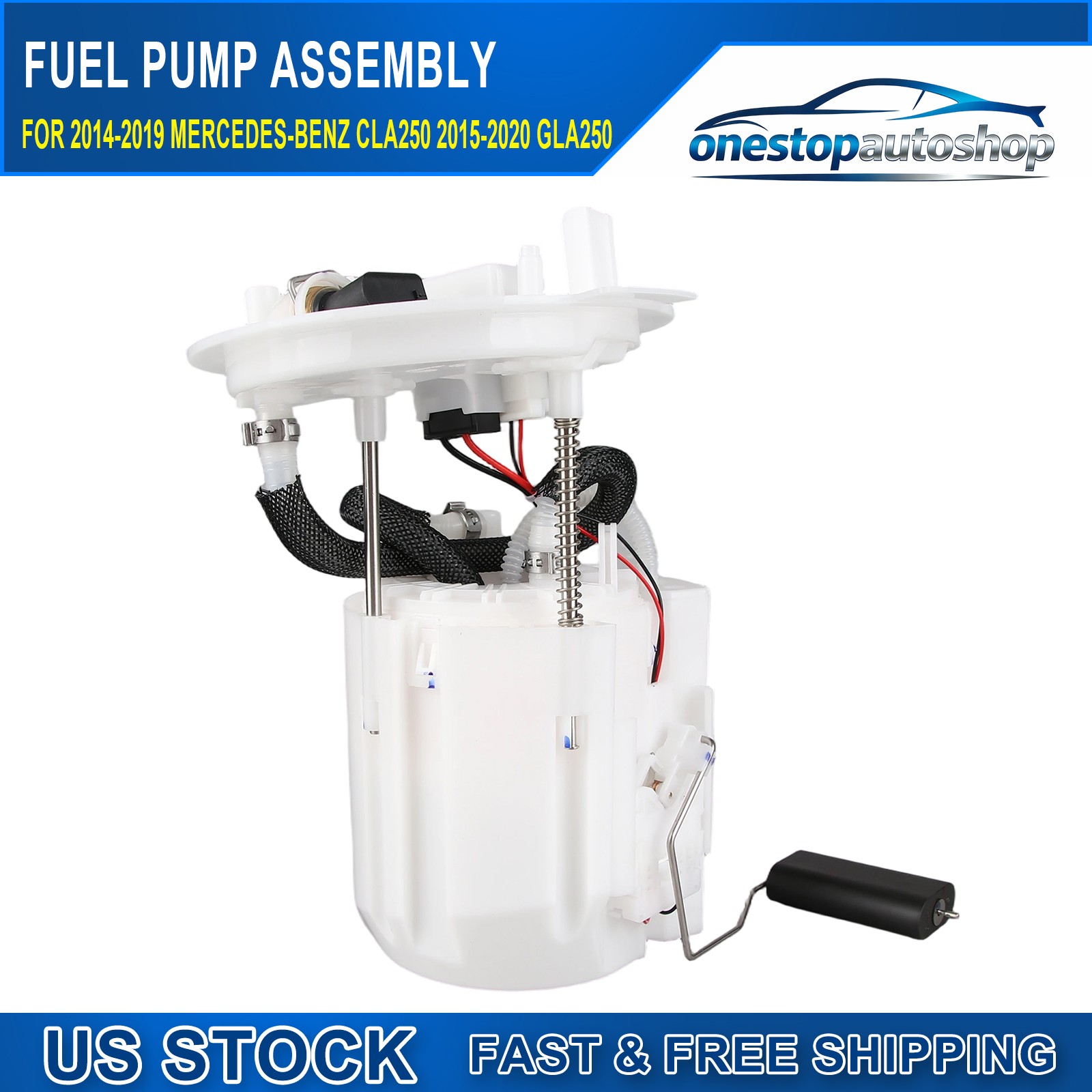 NEW Fuel Pump Assembly for Mercedes-Benz CLA250 GLA250 2014-2020 2464700994