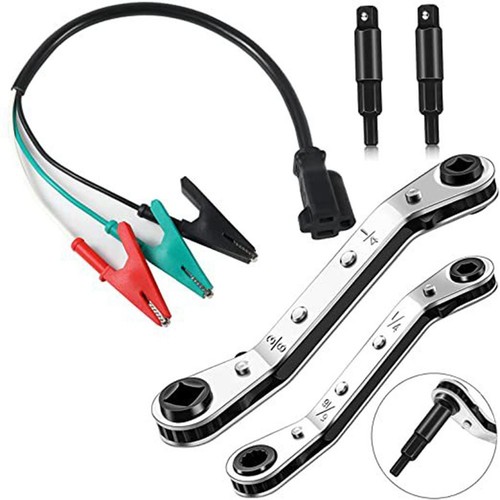 Robust Refrigeration Wrench Tool Set for Efficient Air Conditioning Repairs