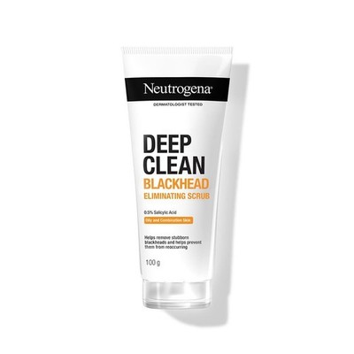 Neutrogena Blackhead Eliminating Scrub for Deep Clean & Fresh Skin, 100g