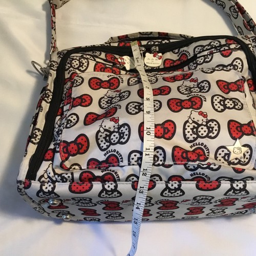 JuJube Hello Kitty Bolso de Pañales Peek A Bow Mochila Convertible Bolso de Hombro - Imagen 8 de 9
