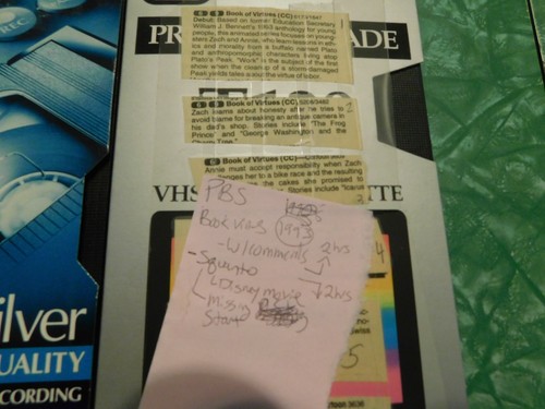 17 BLANK VHS TAPES LOT VTG 90's 2000's HOME RECORDED SHOWS KIDS GAME SHOW MOVIES - Picture 17 of 20
