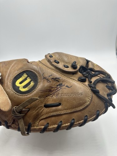 Guante de béisbol Wilson A2403 Catchers punta profesional modelo profesional derecho hecho en Japón⚾️ - Imagen 3 de 15