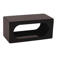 BUYERS PRODUCTS LB384 Single Oval Both Front And Back Light Box Black Powder