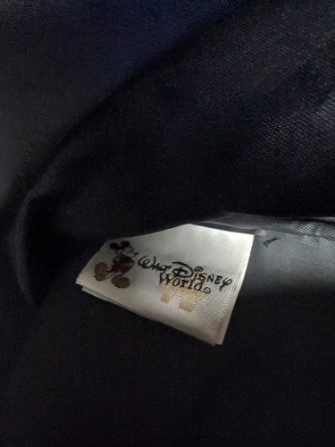 Vtg Y2K Walt Disney World Character Embroidered Large Black And Blue Duffle Bag - Picture 9 of 10